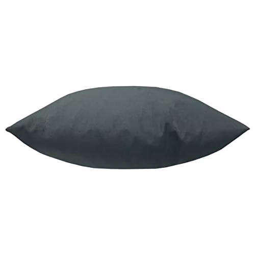 Furn Plain Grey Square Outdoor Garden Cushion with Removable Polyester Cover, 43 x 43 cm – 2