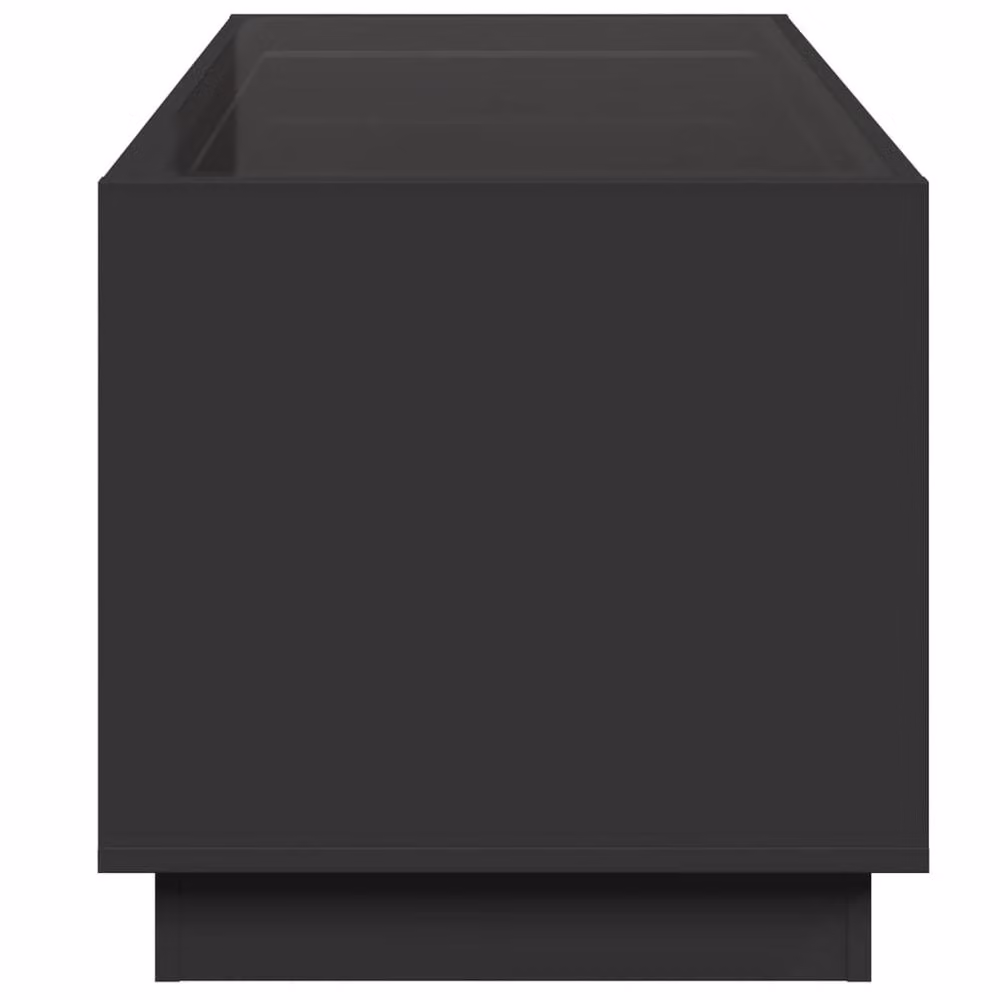 Berkfield Home Infinity LED Coffee Table, Black, W: 70 cm, D: 50 cm, H: 50 cm – 4