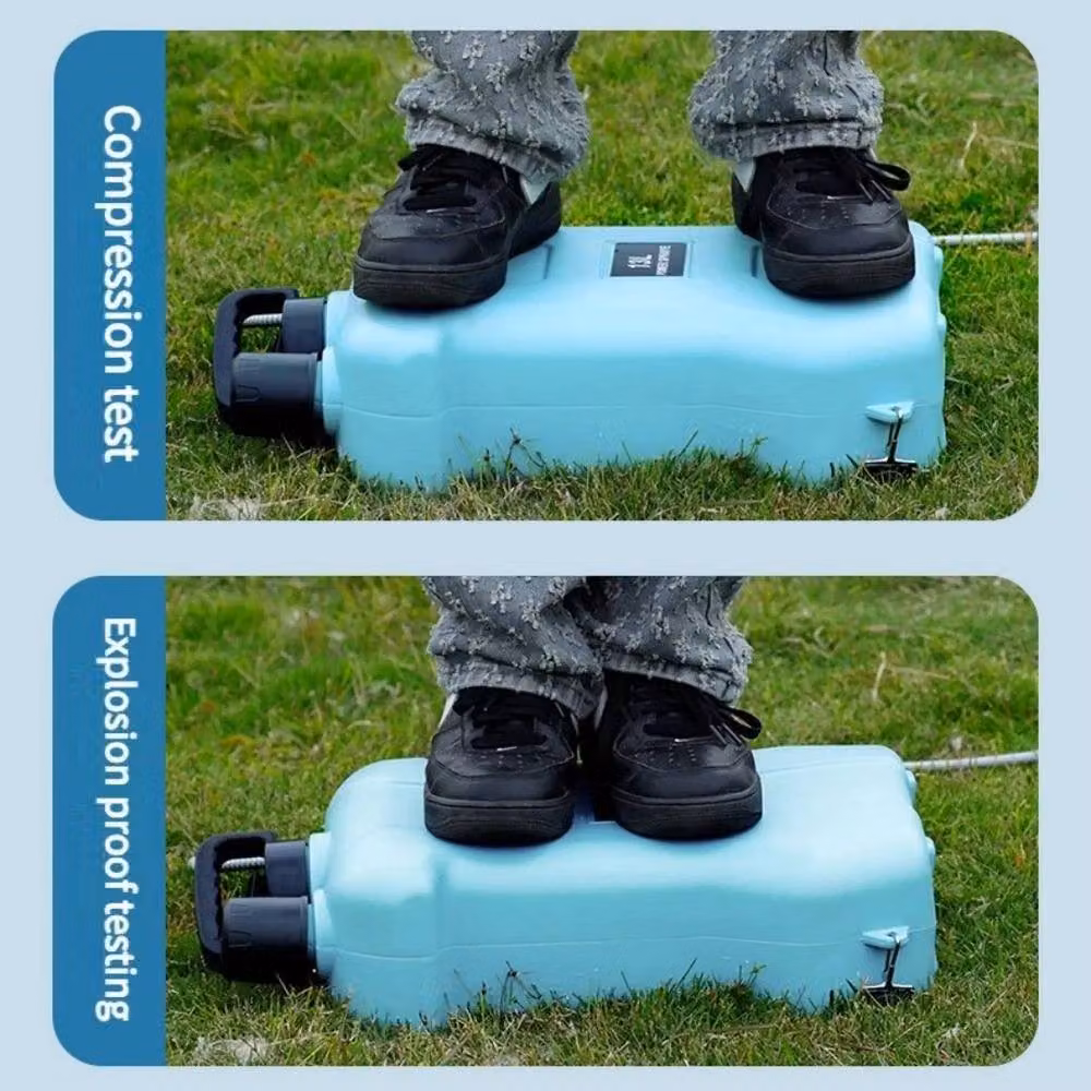 Spetlek 15L Blue Rechargeable Backpack Sprayer with 5 Nozzles and 2400mAh Battery – 4