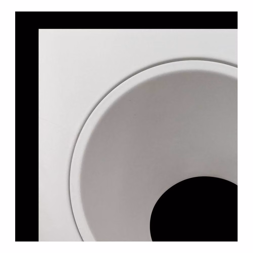 Netlighting Brandon Square Recessed Downlight, Matt White, 1 x GU10 (Max 12W) – 4