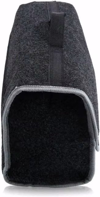 KORVIXA Collapsible Car Boot Tidy Bag and Trunk Organiser in Black, W/D/H: 50 x 50 x 50 cm – 1