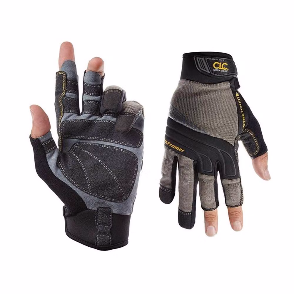 Kuny's Pro Framer Xc Flex Grip Gloves, Grey and Multicolour, Size: Large – 2