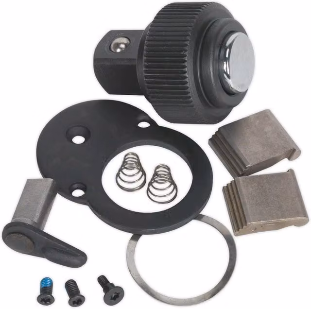 Loops 1/2 inch Sq Drive Repair Kit for ys02146 72-Tooth Offset Ratchet Wrench in Black and Multicolour