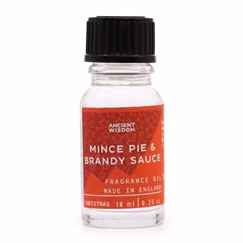 Ancient Wisdom Mince Pie and Brandy Sauce Fragrance Oil, 10ml – 1