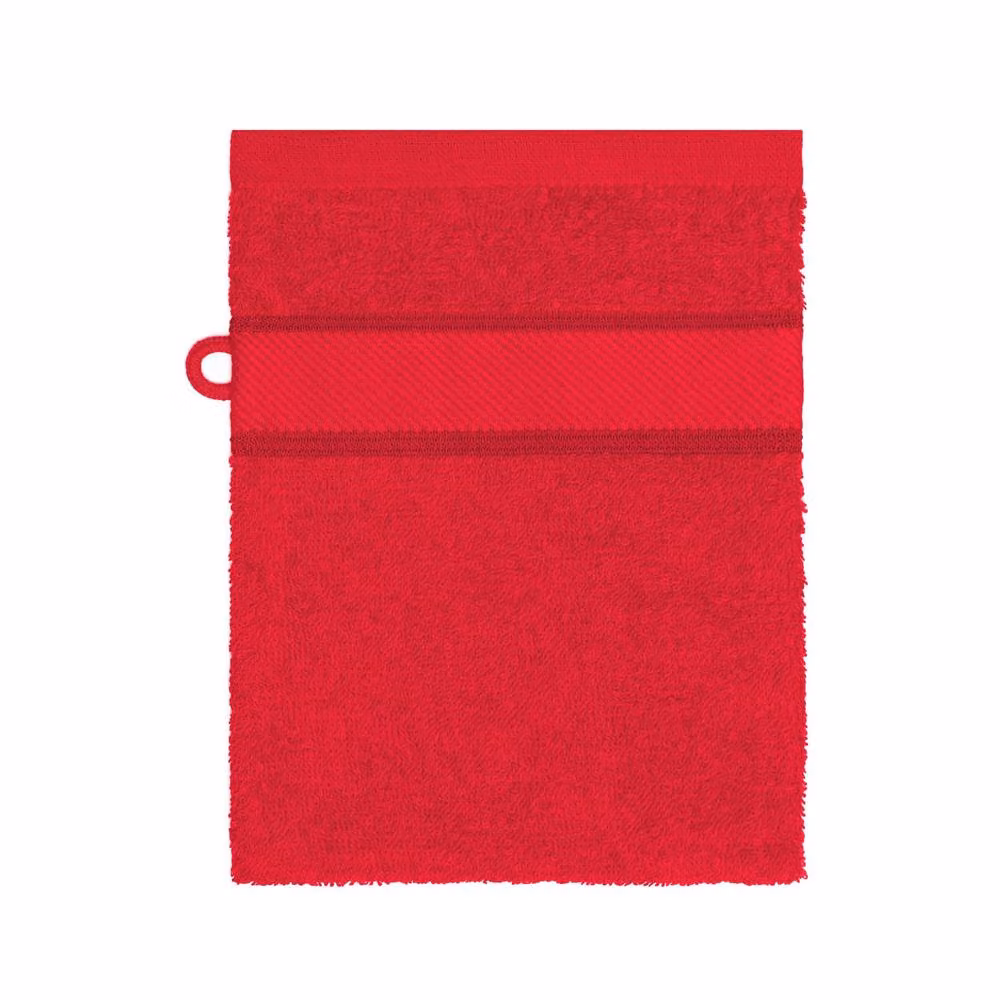 Myrtle Beach Red Fluffy Cotton Terrycloth Wash Cloth – 2