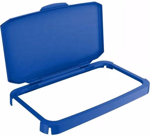 Durabin Blue 60L Hinged Recycling Bin Lid – 1