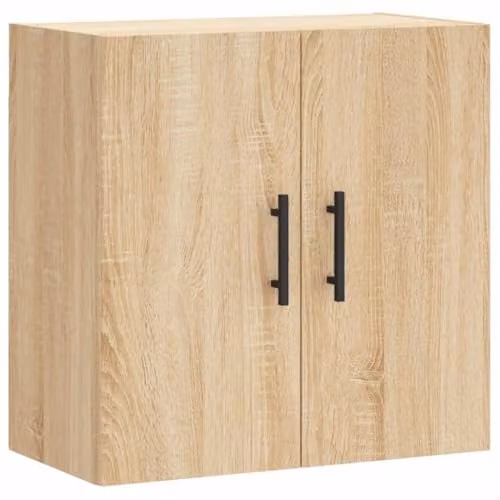 vidaXL Modern Wall Cabinet in Oak Brown, W/D/H: 60 x 31 x 60 cm – 1