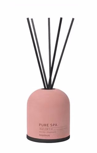 Blomus Fraga Reed Diffuser Set in Withered Rose Pink with Fresh, Fruity and Woody Scents