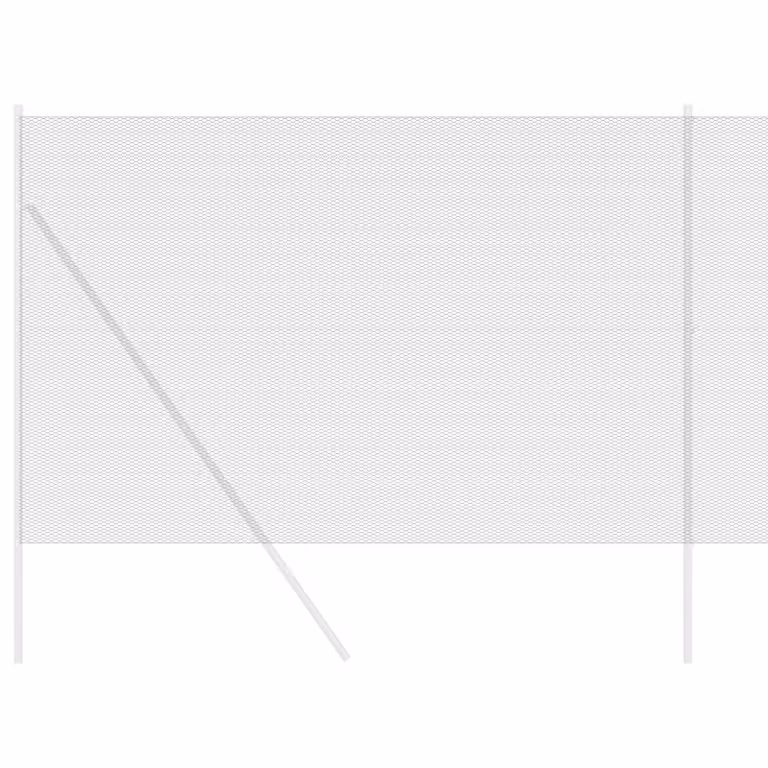 Berkfield Home Grey PVC-Coated Galvanised Steel Hexagon Fence, H: 1.5 m x W: 50 m