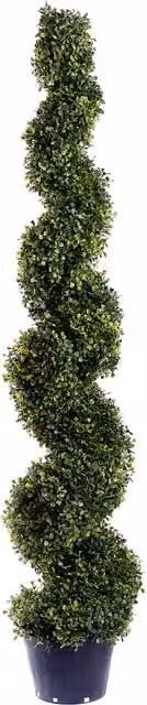 Best Artificial Green Boxwood Spiral Tree, Height: 152.4 cm