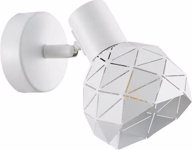 Netlighting Harley Single Wall Spotlight in White