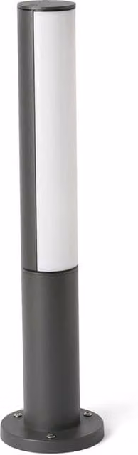 Netlighting Beret LED Outdoor Short Bollard Light, Dark Grey, IP54