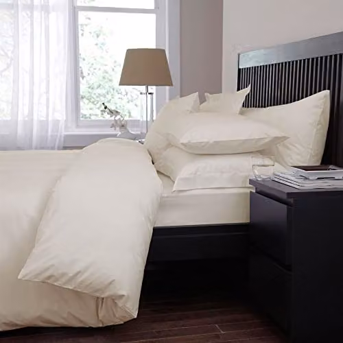 Martex Sestina Ivory Cotton Percale Bolster Pillowcase – 2