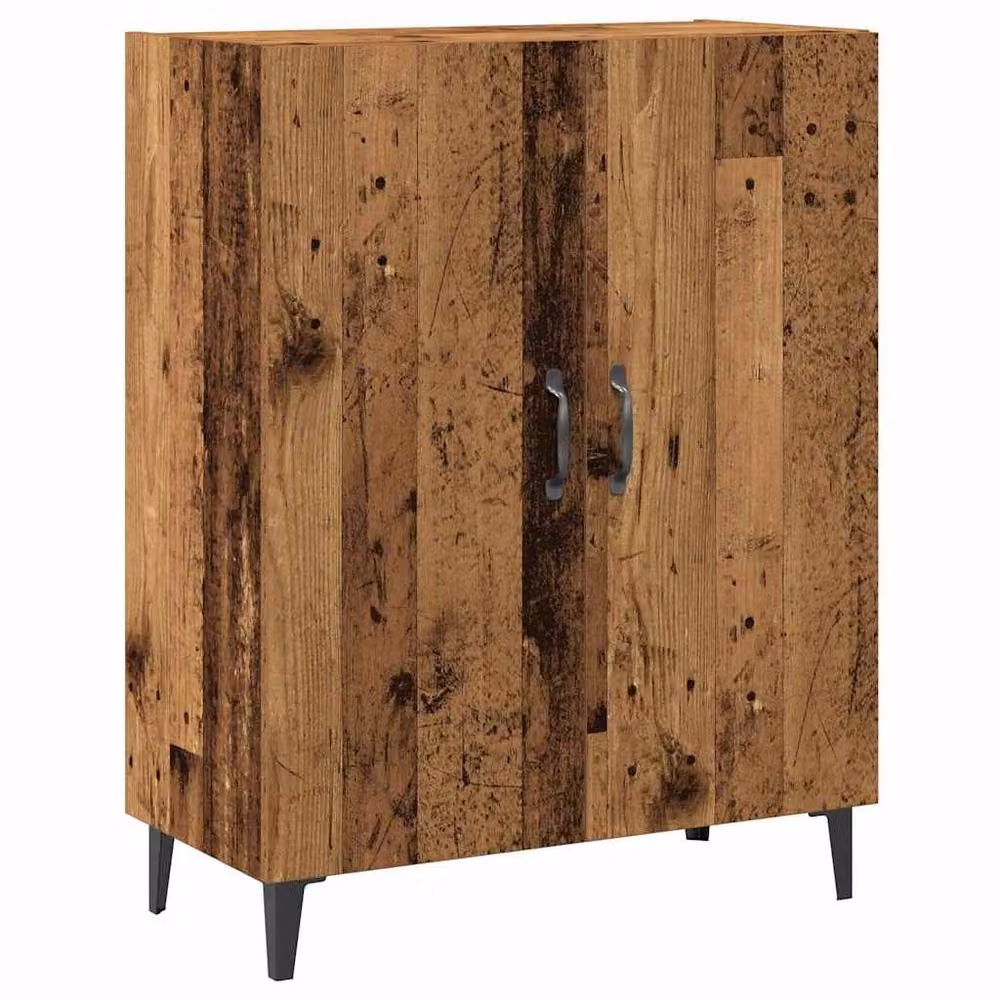 Berkfield Home Industrial Sideboard and Wall Cabinet Set in Brown Engineered Wood – 4