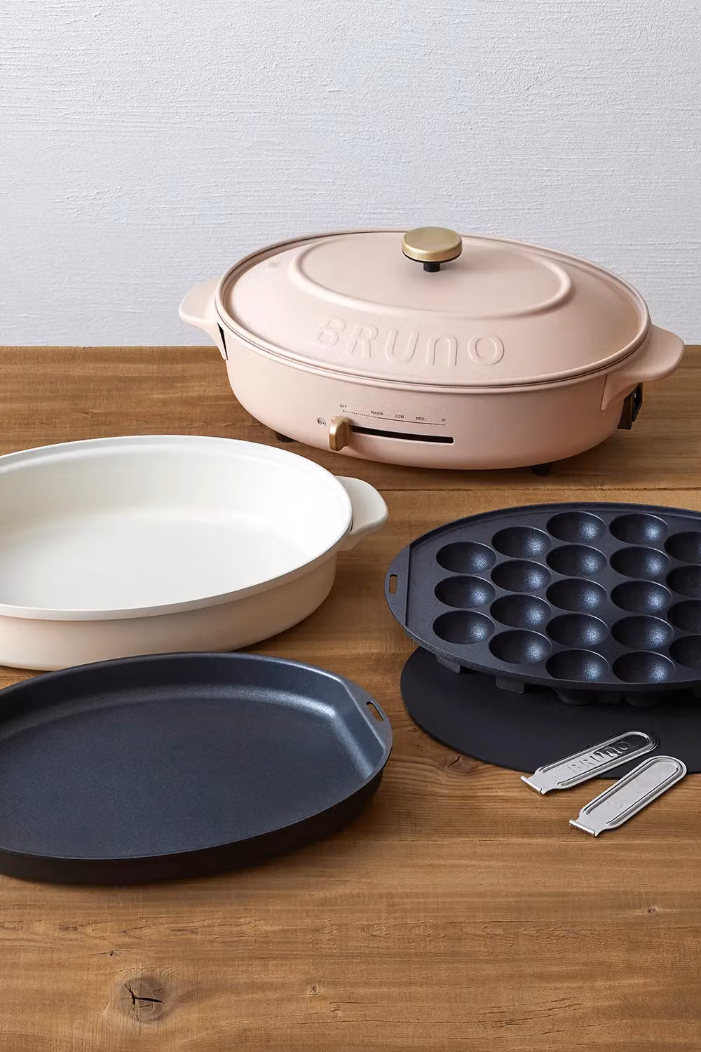 BRUNO Oval Hot Plate in Pink – 4