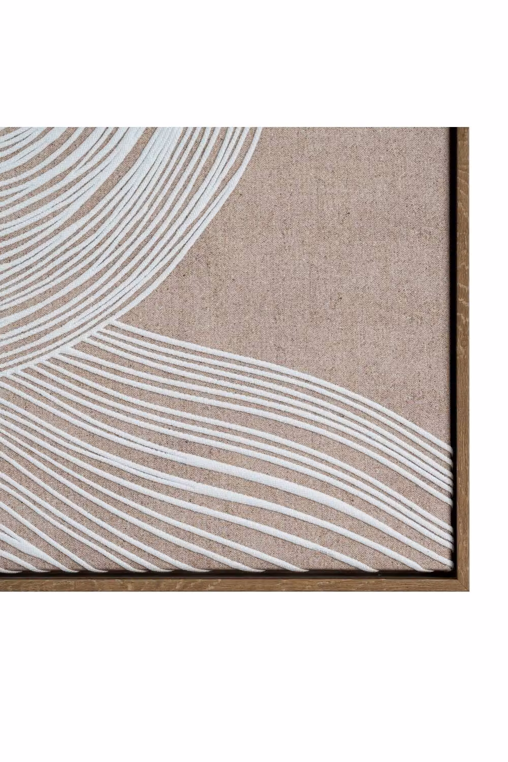KDMD Clayre Line Art Modern Monochrome Abstract Wall Art in Brown – 2