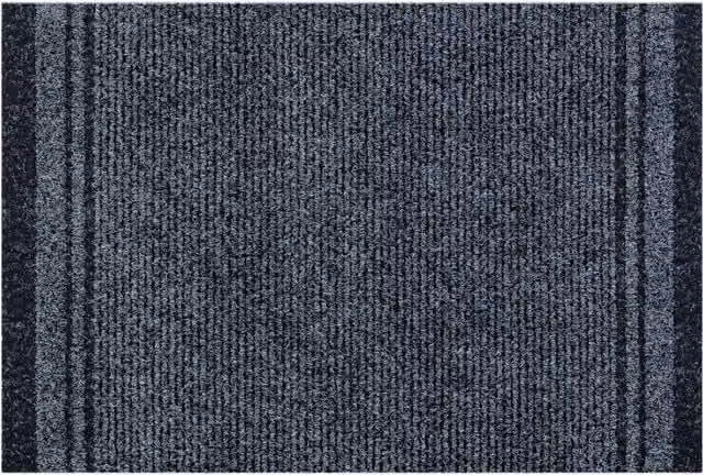 RugsX Malaga Grey Rectangular Doormat W: 66 cm, L: 390 cm – 1
