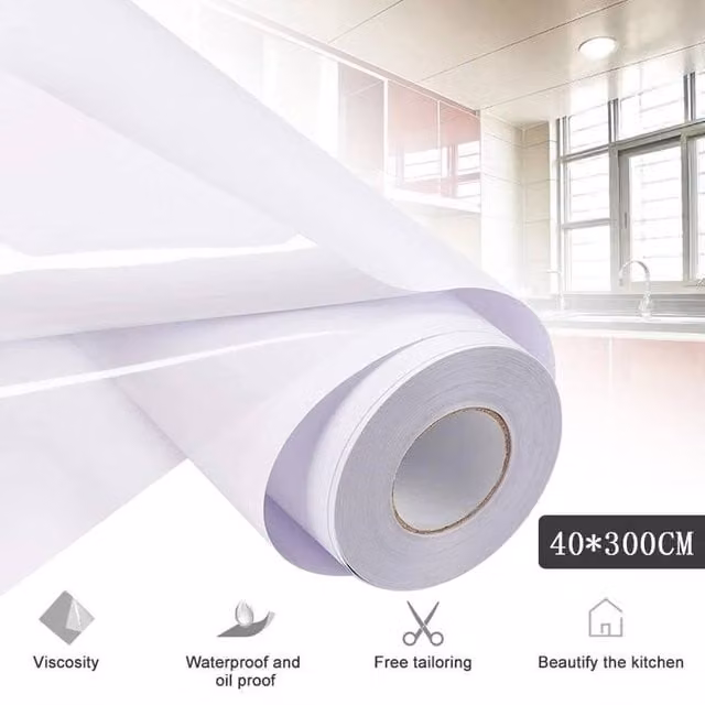 Kelvenix 3M Self Adhesive Transparent Plastic Film, W: 52 cm, L: 1000 cm