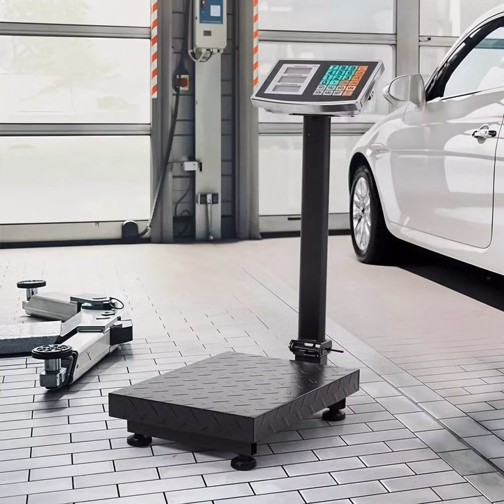 EONLION Industrial Weighing Scales, 300kg Capacity, Black – 3