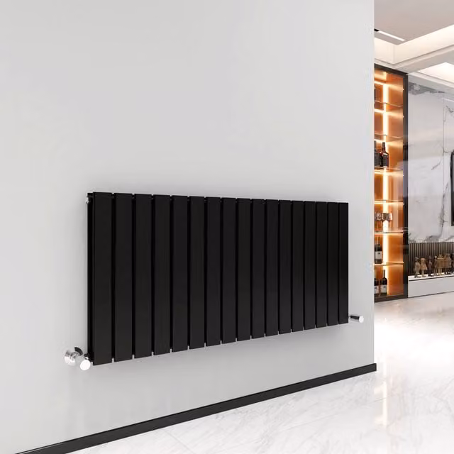 MCC Direct Designer Flat Panel Double Radiator, Black, H 60 cm x W 115.6 cm – 7