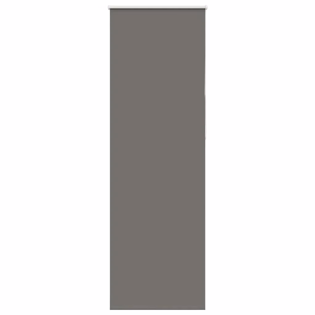 Berkfield Home Grey Blackout Roller Blind, Thermal Insulating Polyester, W: 85 cm, H: 230 cm – 2