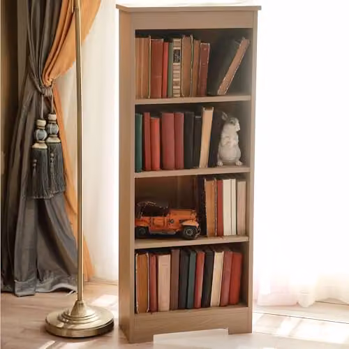 Core Products Freya Scandinavian 4-Shelf Low Bookcase and Media Storage Unit – 2