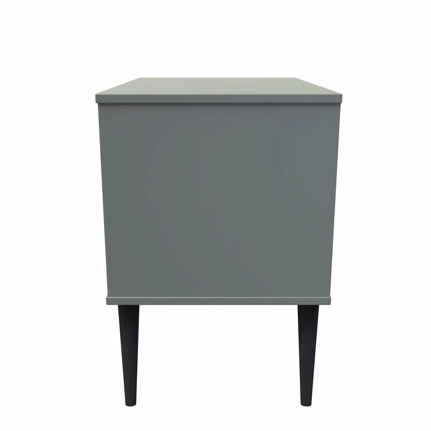 Ready Assembled 2 U Fuji 2 Drawer Side Table in Pale Green – 2