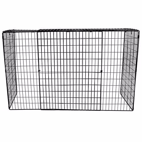Actiasgear Extendable Metal Fire Guard Safety Screen, Black, W: 81.5 cm – 152 cm, H: 70 cm – 2