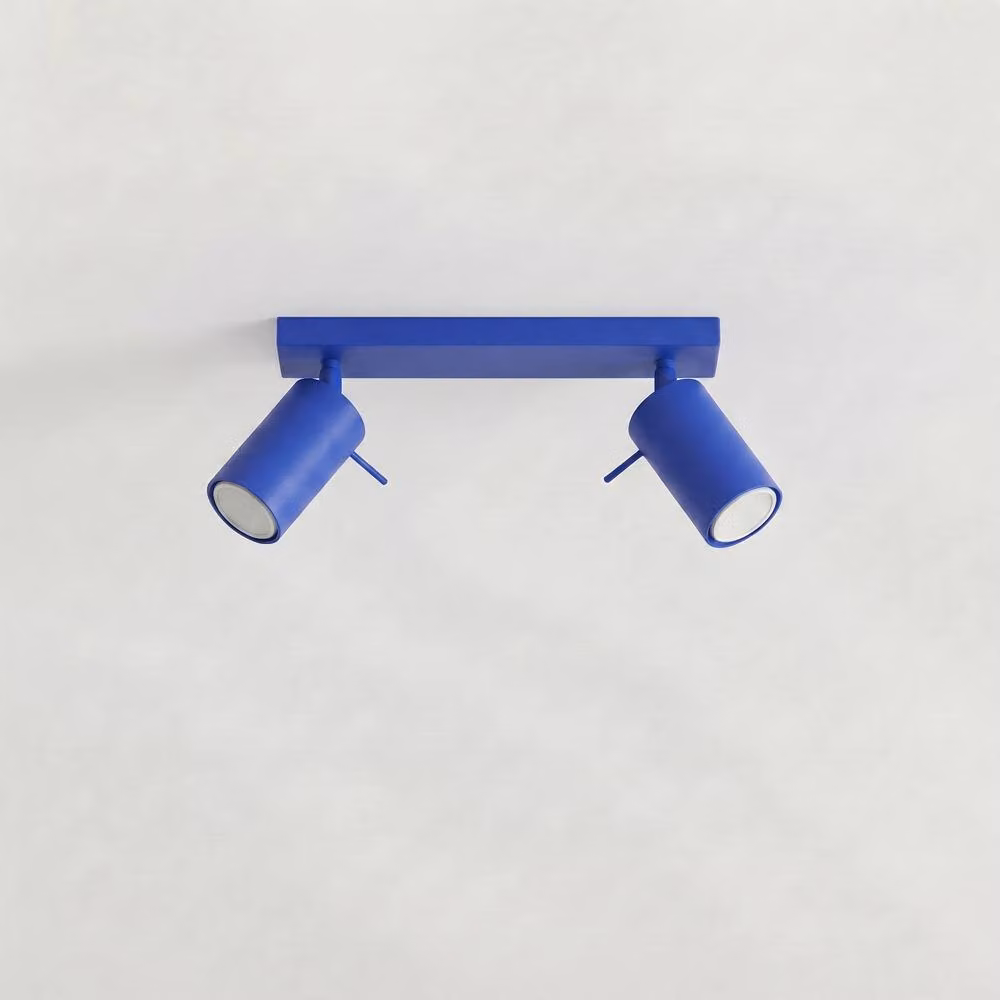 Sollux Lighting Modern Blue Ring Ceiling Lamp, W/D/H: 30 x 16 x 6 cm – 2