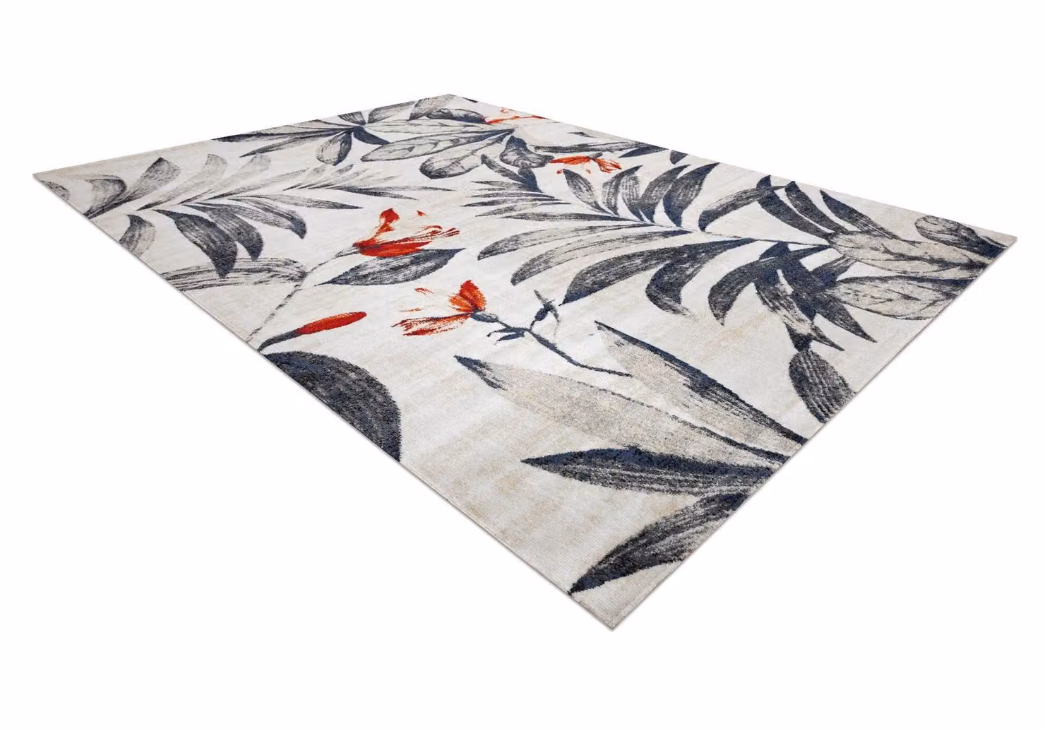 RugsX Mundo Floral Modern Rug in Beige and Multicolour, W: 120 cm, L: 170 cm – 3