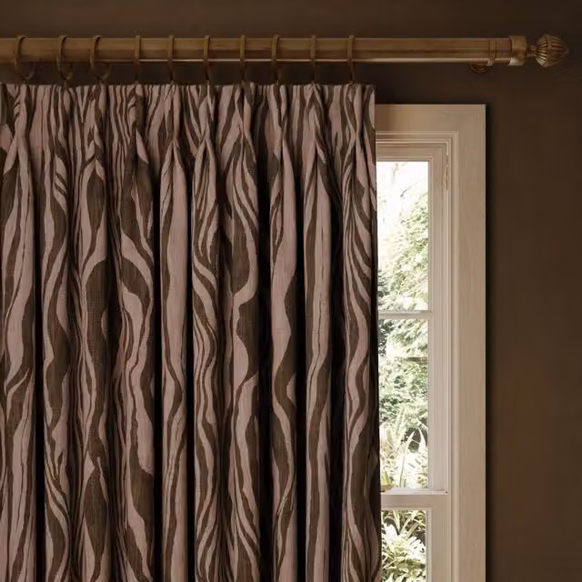 House of Hackney Dazzle Cosmos Cotton Linen Fabric Panel Curtain in Multicolour