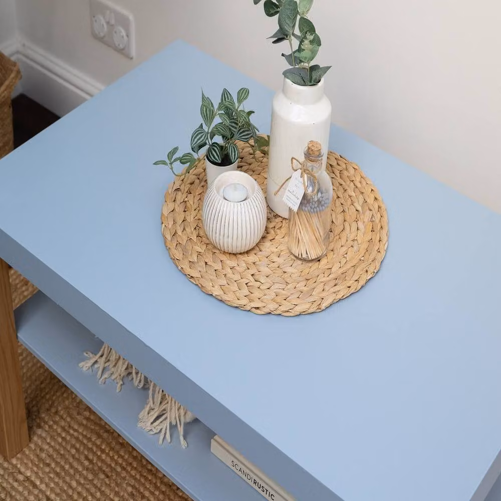 D-C-Fix Matt Heritage Blue Self Adhesive Vinyl Wrap Film, W: 67.5 cm, H: 200 cm – 1