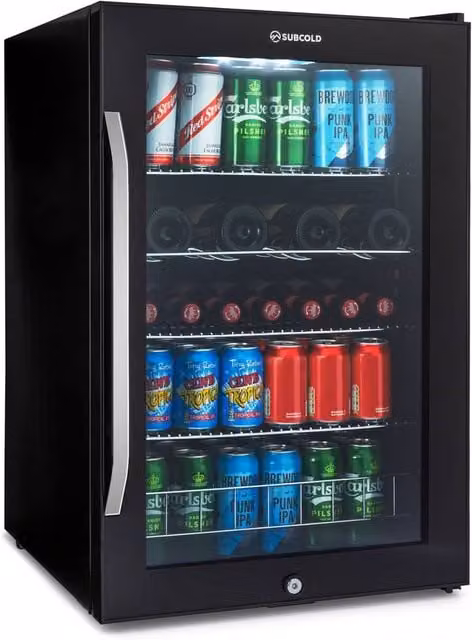 Subcold ACE 130 LED Beer Fridge in Black