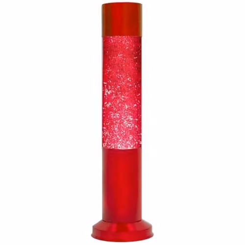 Nova Lighting Nova Baby Red Glitter Sensory Soothing Tabletop Lamp – 1