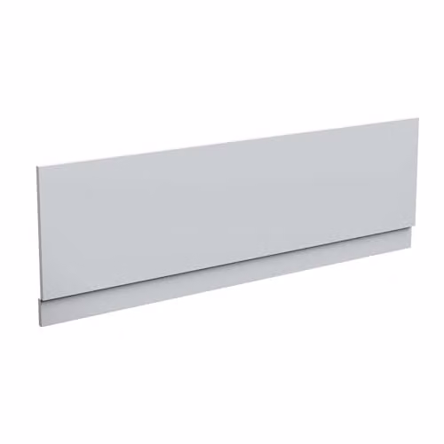 Nes Home Matt Grey Waterproof Durable PVC Bath Panel – 2
