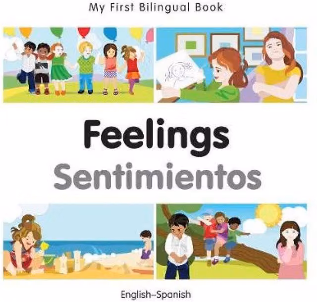 Milet Publishing My First Bilingual Book Feelings English-Spanish Multicolour Board Book