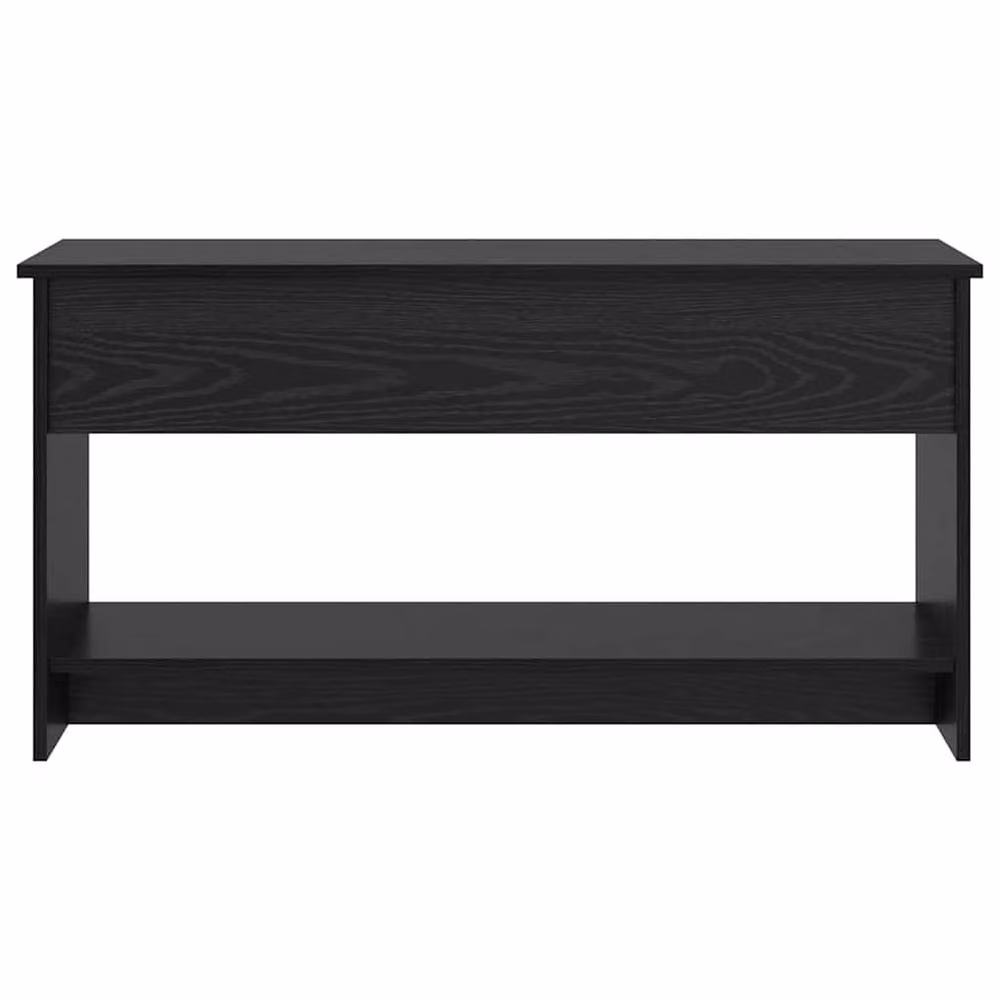 Berkfield Home Modern Black Oak Coffee Table with Lift Mechanism, W: 102 cm, D: 50 cm, H: 52.5 cm – 3