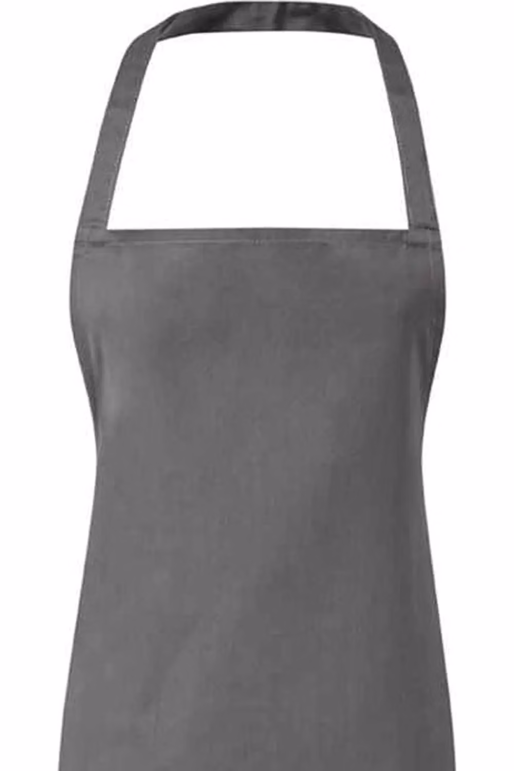Premier Women's Essential Poly Cotton Bib Apron in Grey – 2