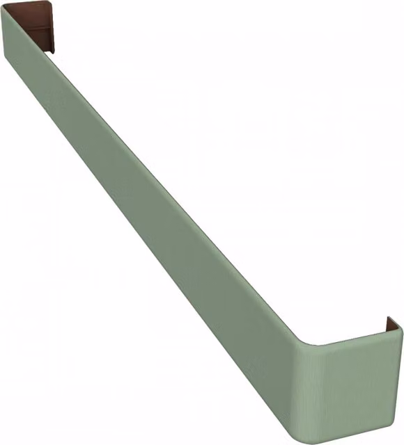 Freefoam Chartwell Green Woodgrain Fascia Double Ended Joint Trim, Length: 60 cm