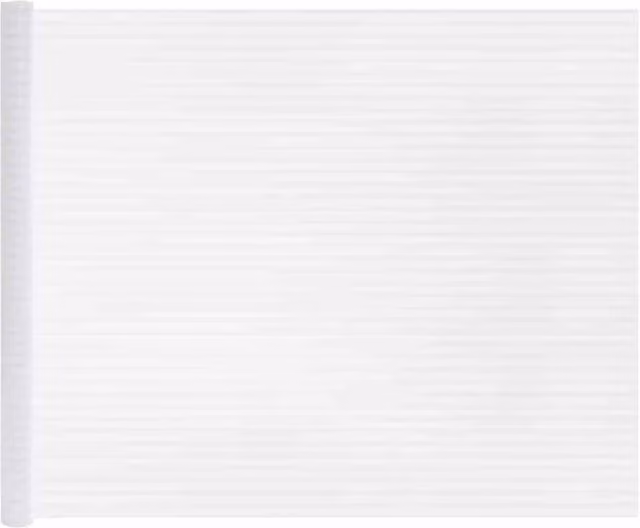 Berkfield Home Self-Adhesive Full Frosted Privacy Window Film with Stripes in White, 0.9 x 100 m