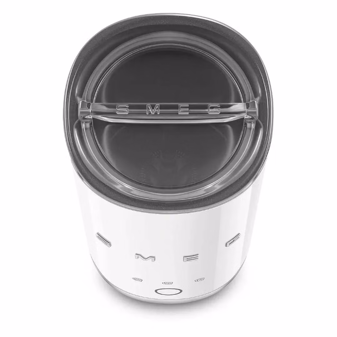 Smeg MFF02 50s Style Mini Electric Milk Frother with PID Control in White – 2