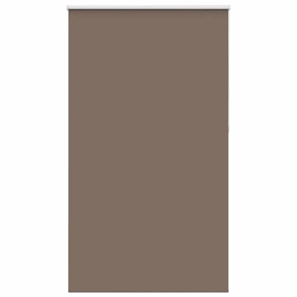 Berkfield Home Blackout Roller Blind in Coffee Brown, Thermal Insulating Polyester, W: 135 cm, H: 230 cm – 2