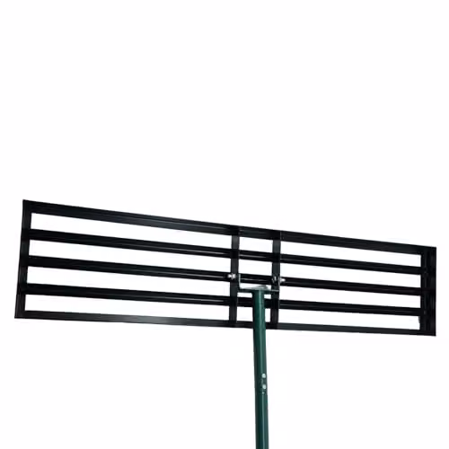 Gr8 Garden Heavy Duty Stainless Steel Lawn Levelling Rake in Silver and Green – 2