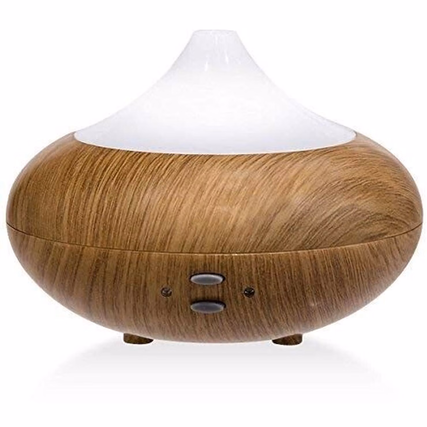 Alivio Aromatherapy Diffuser with Ioniser and Light, Brown, 350ml – 2