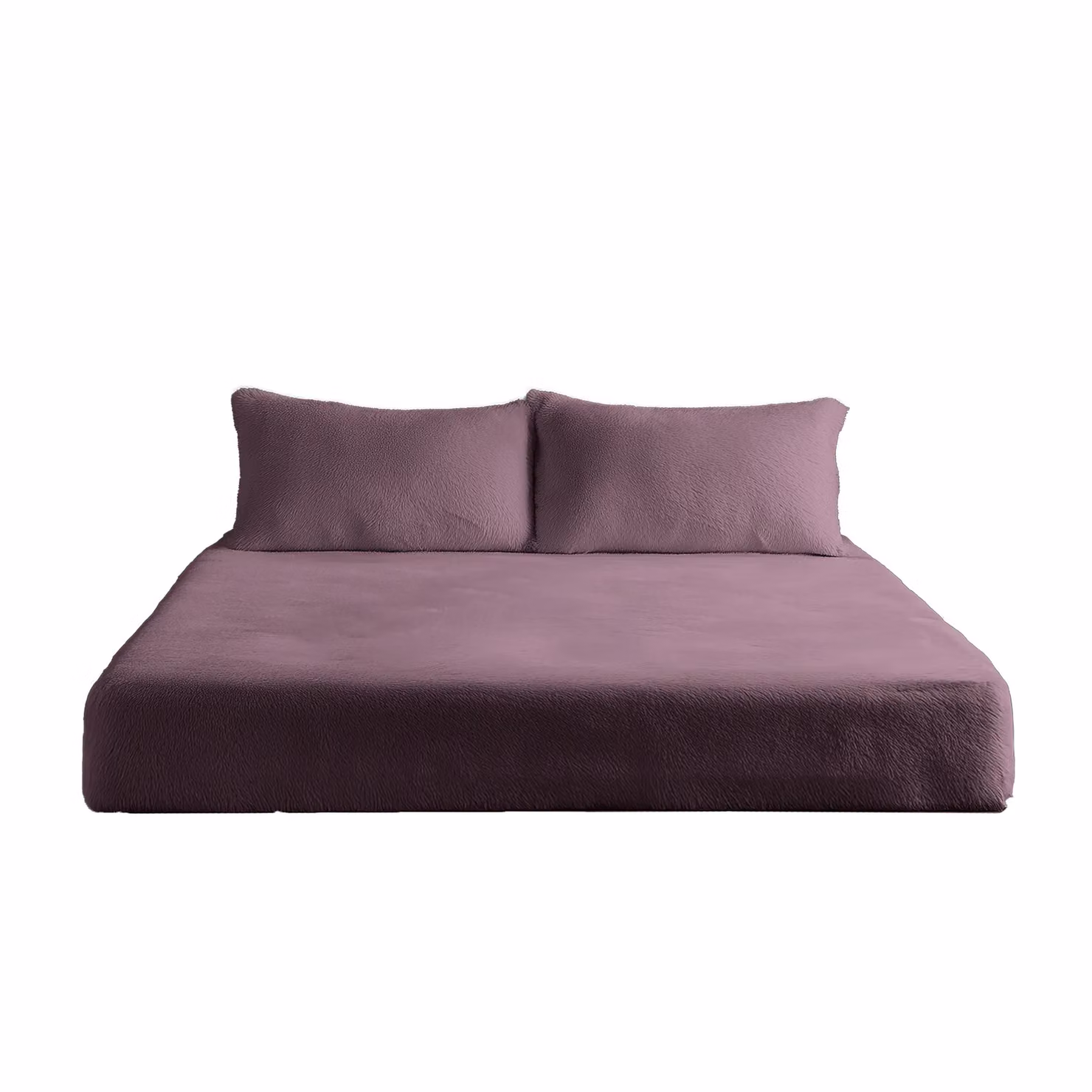 Snug City Teddy Fitted Sheet in Lilac, Super King, 30cm Extra Deep, Soft Touch Bedding – 2