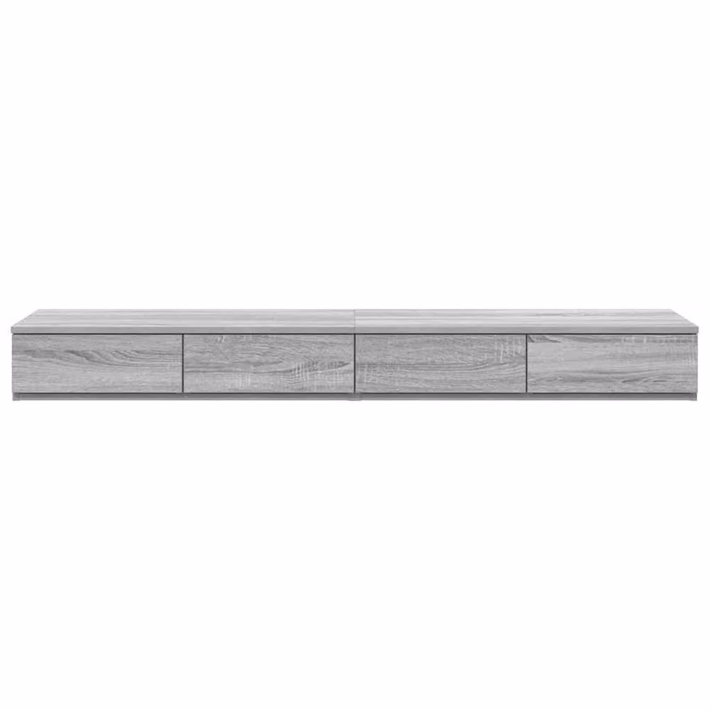 Berkfield Home Bed Drawers in Grey, W/D/H: 150 x 36.5 x 16.5 cm – 2