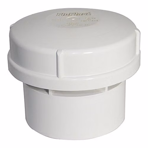 FloPlast AV110W 110 mm Solvent Weld Air Admittance Valve, White