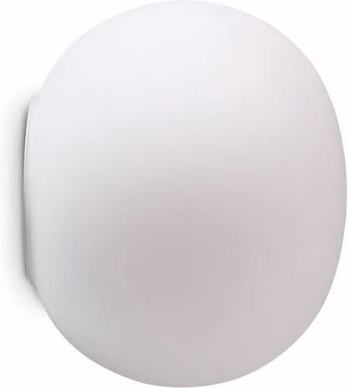 Netlighting White Cotton Globe Wall Light, Diameter: 20 cm, E14