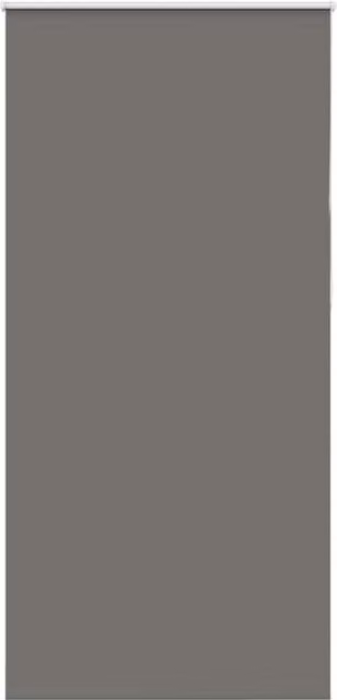 Berkfield Home Grey Blackout Roller Blind, Thermal Insulating Polyester, W: 110 cm, H: 210 cm