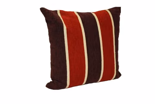 Rapport Home Red and Purple Striped Chenille Square Cushion Cover, W/D/H: 43 x 43 x 43 cm – 2